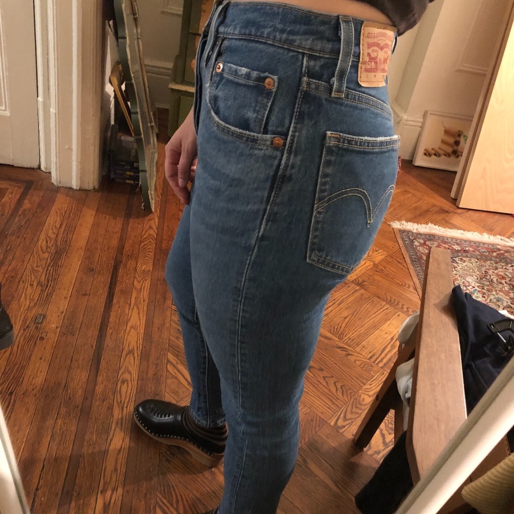 LEVI'S 501 SKINNY JEANS